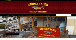 Desktop Screenshot of maumeetackle.net